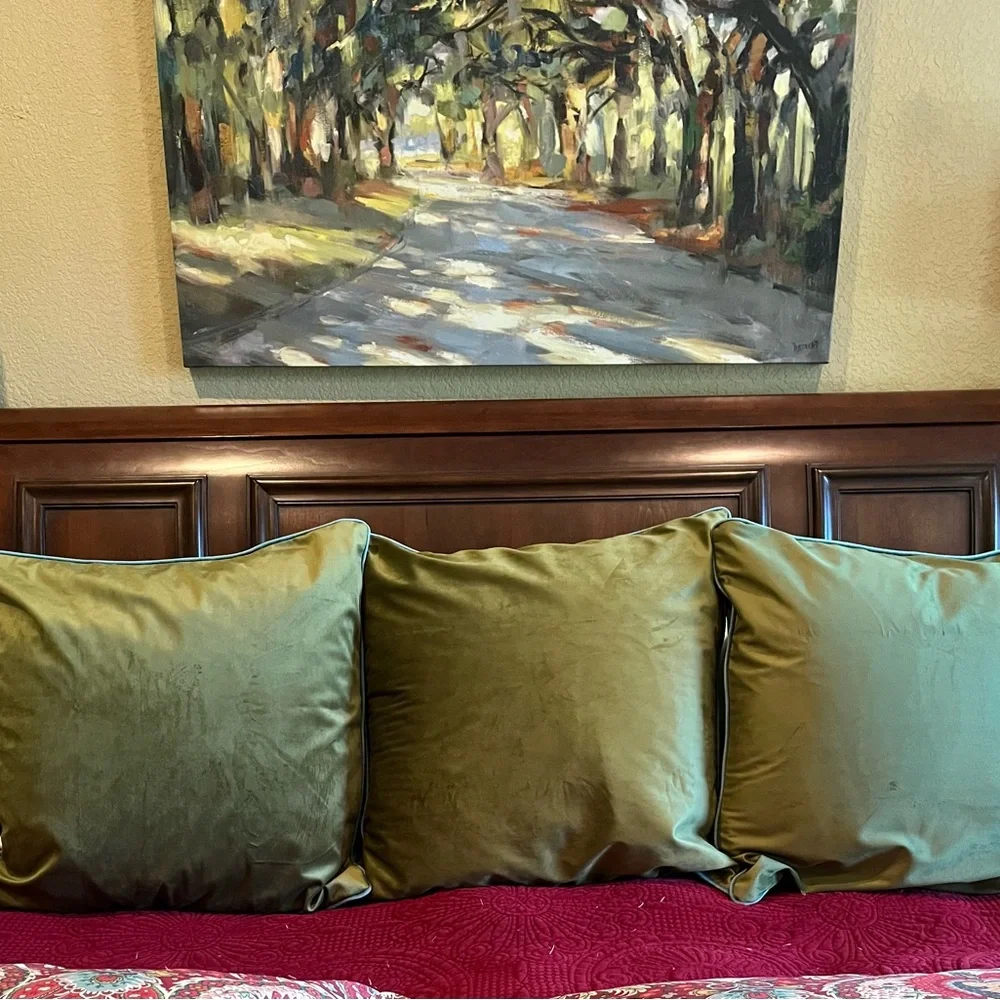 Handmade soft olive